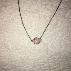 light pink kendra scott necklace
